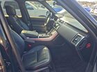 2018 Land Rover Range Rover Sport Hse Черный vin: SALWR2RK6JA407437