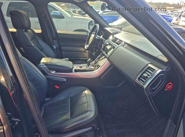 SALWR2RK6JA407437 2018 LAND ROVER RANGE ROVER Черный Вид спереди