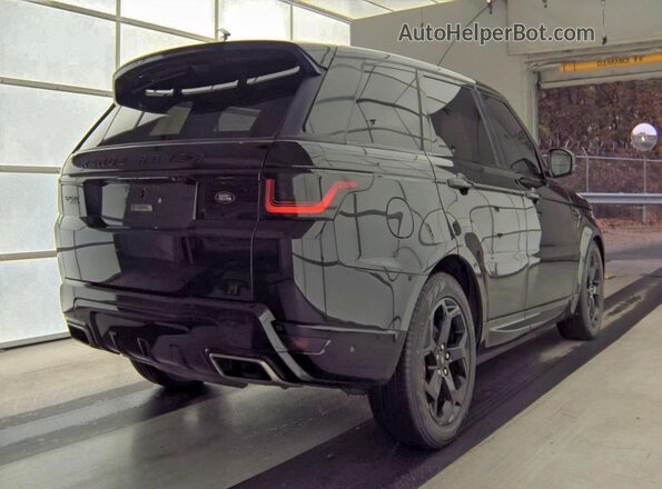 SALWR2RK6JA407437 2018 LAND ROVER RANGE ROVER Черный Передняя правая четверть