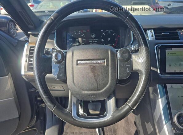 SALWR2RK6JA407437 2018 LAND ROVER RANGE ROVER Черный Вид подкапотного пространства