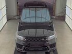 2018 Land Rover Range Rover Sport Hse Черный vin: SALWR2RK6JA407437