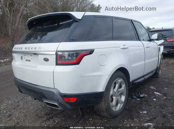 SALWR2RK8JA185676 2018 LAND ROVER RANGE ROVER SPORT Белый Задняя правая четверть