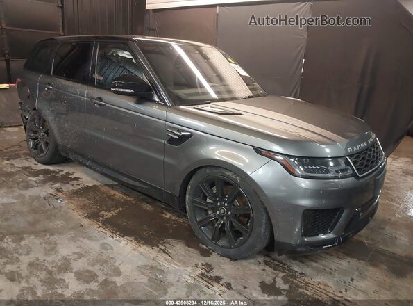 SALWR2RV1JA194424 2018 LAND ROVER RANGE ROVER SPORT Gray Przód prawy