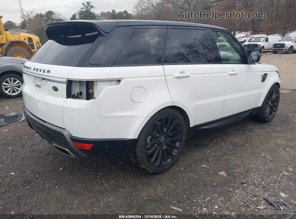 SALWR2RV5JA193888 2018 LAND ROVER RANGE ROVER SPORT Белый Задняя правая четверть