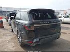 2019 Land Rover Range Rover Sport Hse Черный vin: SALWR2RV5KA849864