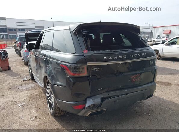 SALWR2RV5KA849864 2019 LAND ROVER RANGE ROVER SPORT Черный Задняя левая четверть
