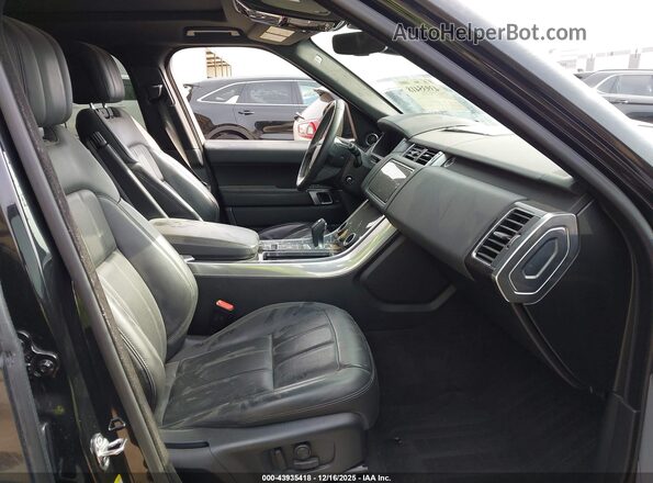 SALWR2RV5KA849864 2019 LAND ROVER RANGE ROVER SPORT Черный Вид салона спереди