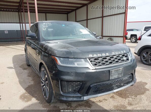 SALWR2RV5KA849864 2019 LAND ROVER RANGE ROVER SPORT Черный Передняя правая четверть