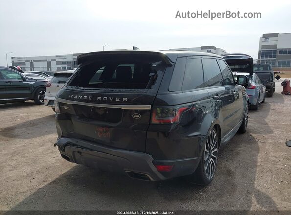 SALWR2RV5KA849864 2019 LAND ROVER RANGE ROVER SPORT Черный Задняя правая четверть