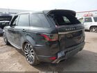 2019 Land Rover Range Rover Sport Hse Черный vin: SALWR2RV5KA849864