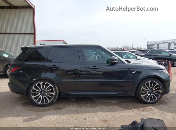 SALWR2RV5KA849864 2019 LAND ROVER RANGE ROVER SPORT Черный Вид задней части салона