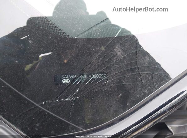 SALWR2SE3LA890697 2020 LAND ROVER RANGE ROVER SPORT Gray Vista del compartimento del motor