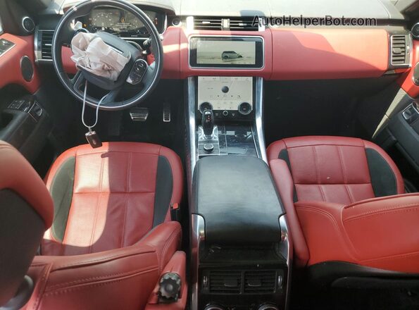 SALWR2SE9MA753202 2021 LAND ROVER RANGE Белый Вид панели приборов