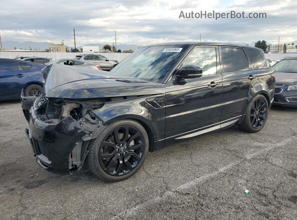 SALWR2SU2NA235067 2022 LAND ROVER RANGE Черный Передняя левая четверть