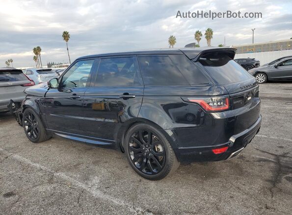 SALWR2SU2NA235067 2022 LAND ROVER RANGE Черный Задняя левая четверть