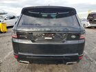2022 Land Rover Range Rover Sport Hse Silver Edition Черный vin: SALWR2SU2NA235067