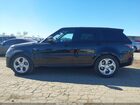 2020 Land Rover Range Rover Sport Hse Mhev Черный vin: SALWR2SU4LA731484