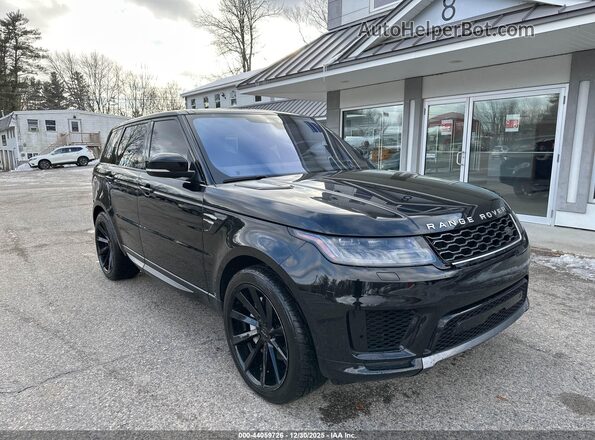 SALWR2SU6LA724830 2020 LAND ROVER RANGE ROVER SPORT Black Przód prawy
