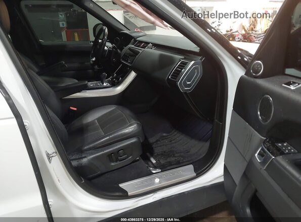 SALWR2SU6MA767419 2021 LAND ROVER RANGE ROVER SPORT Белый Вид салона спереди