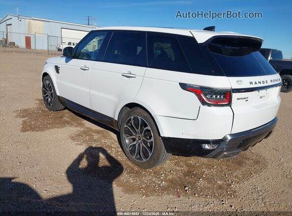 SALWR2SU8MA782293 2021 LAND ROVER RANGE ROVER SPORT White Tył lewy