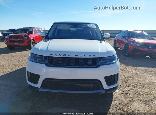 SALWR2SU8MA782293 2021 LAND ROVER RANGE ROVER SPORT White Widok zestawu wskaźników