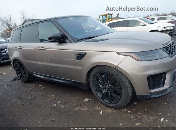 SALWR2SU8MA796386 2021 LAND ROVER RANGE ROVER SPORT Brown უკანა სალონის ხედი