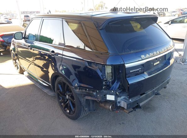 SALWR2SU9LA720626 2020 LAND ROVER RANGE ROVER SPORT Dark Blue Tył lewy