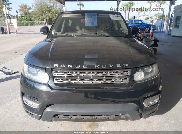 SALWR2VF1GA581479 2016 LAND ROVER RANGE ROVER SPORT Black Rear interior view