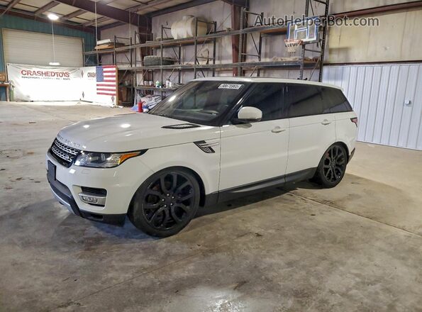 SALWR2VF5GA558190 2016 LAND ROVER RANGE Белый Передняя левая четверть