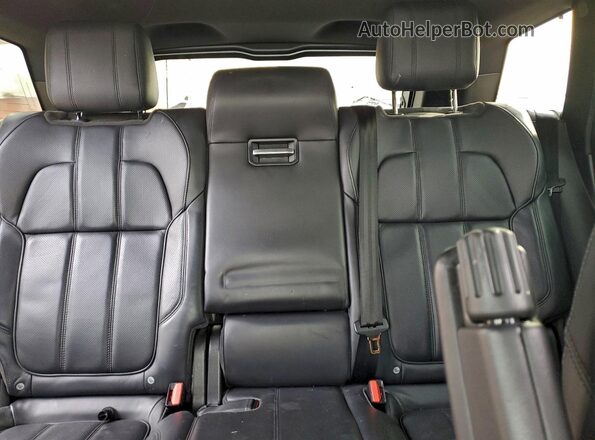 SALWR2VFXGA636205 2016 LAND ROVER RANGE White უკანა სავარძლების ხედი