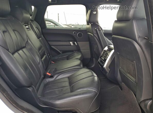 SALWR2VFXGA636205 2016 LAND ROVER RANGE White უკანა სალონის ხედი