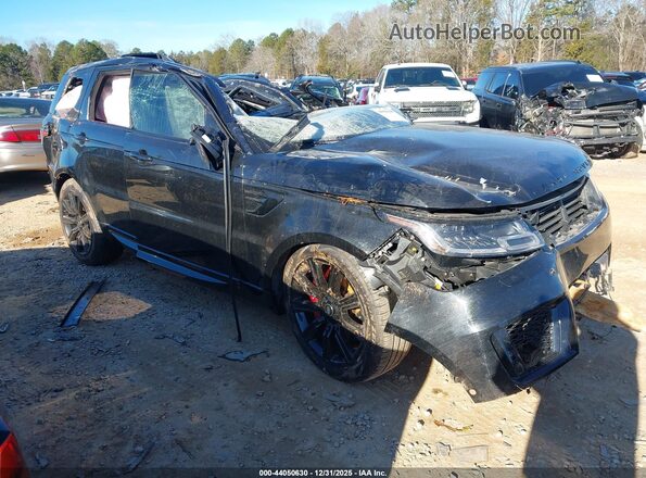 SALWS2RU8MA774852 2021 LAND ROVER RANGE ROVER SPORT Black Przód prawy