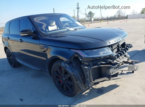 SALWS2RUXLA890830 2020 LAND ROVER RANGE ROVER SPORT Черный Передняя правая четверть