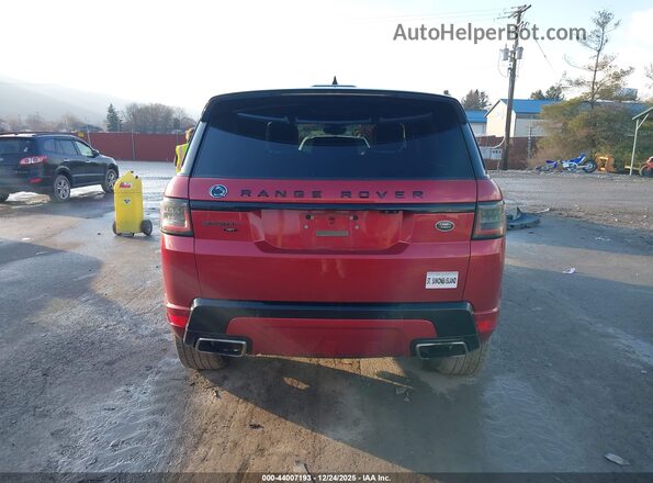 SALWS2SU0KA866660 2019 LAND ROVER RANGE ROVER SPORT Красный 