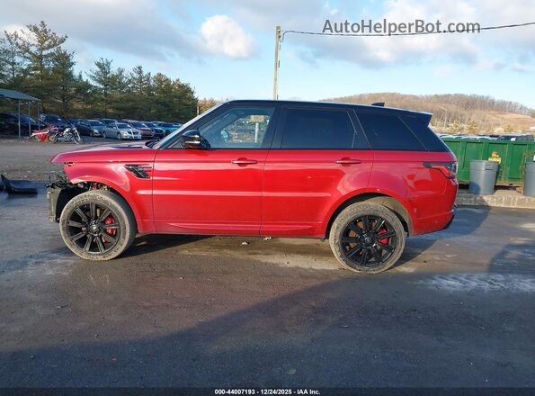 SALWS2SU0KA866660 2019 LAND ROVER RANGE ROVER SPORT Красный 