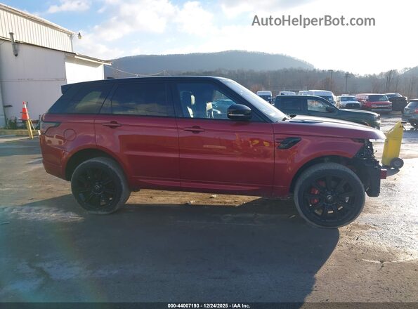 SALWS2SU0KA866660 2019 LAND ROVER RANGE ROVER SPORT Красный Панорамный вид салона 360°