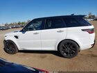 2018 Land Rover Range Rover Sport Hse Dynamic Белый vin: SALWV2SV0JA403416