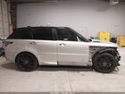 2018 Land Rover Range Rover Sport Hse Dynamic Серебряный vin: SALWV2SV5JA400169