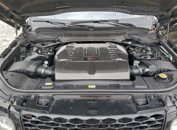 SALWZ2FE5HA128005 2017 LAND ROVER RANGE Black Widok komory silnika