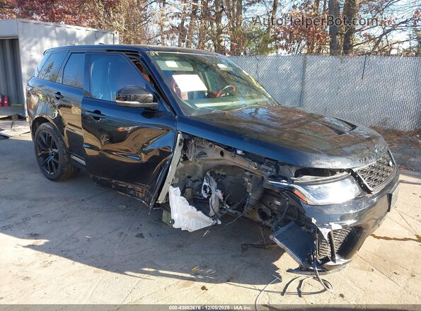 SALWZ2RE4NA228152 2022 LAND ROVER RANGE ROVER SPORT Black Przód prawy