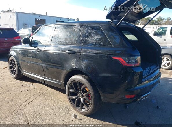 SALWZ2RE4NA228152 2022 LAND ROVER RANGE ROVER SPORT Black Tył lewy