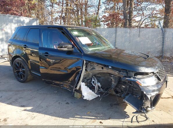 SALWZ2RE4NA228152 2022 LAND ROVER RANGE ROVER SPORT Black Widok z przodu