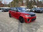 2021 Land Rover Range Rover Sport Svr Red vin: SALWZ2RE6MA752269