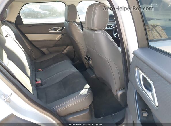 SALYA2EX0KA792593 2019 LAND ROVER RANGE ROVER VELAR Silver Vista de la etiqueta del VIN