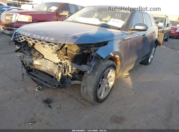 SALYB2EX0LA282355 2020 LAND ROVER RANGE ROVER VELAR Blue წინა მარცხენა ხედი სამი მეოთხედიდან