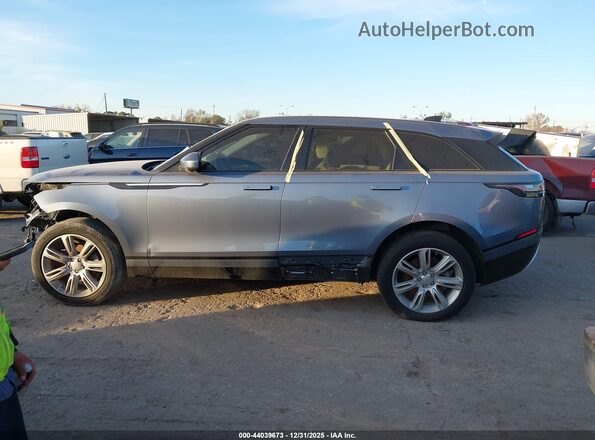 SALYB2EX0LA282355 2020 LAND ROVER RANGE ROVER VELAR Blue უკანა სალონის ხედი