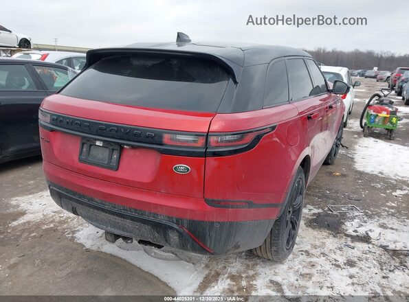 SALYJ2EX1NA347316 2022 LAND ROVER RANGE ROVER VELAR Красный Задняя правая четверть