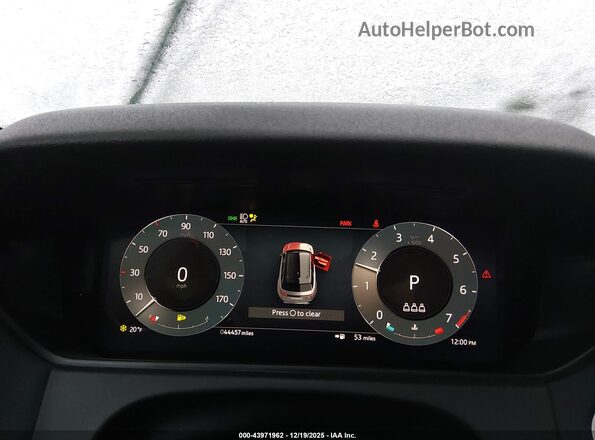 SALYJ2EX1RA373968 2024 LAND ROVER RANGE ROVER VELAR Белый Вид задних сидений