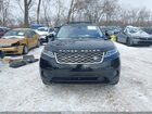 2021 Land Rover Range Rover Velar P250 S Черный vin: SALYJ2EX9MA308892