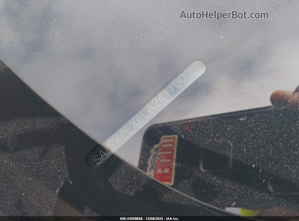 SALYK2EX6LA241700 2020 LAND ROVER RANGE ROVER VELAR Gray Widok komory silnika